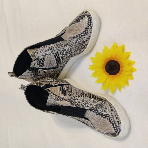 MIA. Women's Snake Print Slip-On Sneakers - Picture 9 of 9